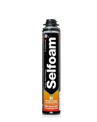 Selsil Selfoam B1 Fire Resistant Polyurethane Foam 750 Ml - 1