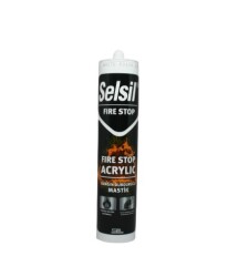 Selsil Yangın Durdurucu Akrilik Mastik 290 ml - 1