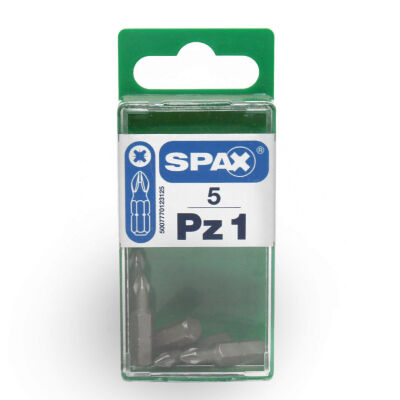 Spax Bits Bit Pz1 25Mm 5-piece - 1