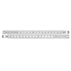 Stanley Ruler Steel 100Cmx25Mm - 1