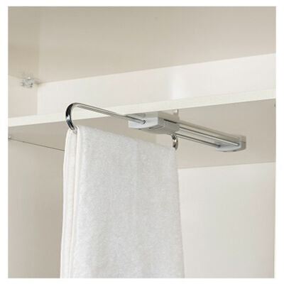 Starax 6071 Shirt and Towel Rack Chrome - 1