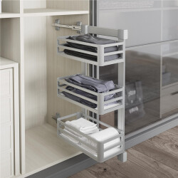 Starax 6272 3 Shelf Aluminium Unit Right - 2