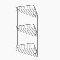 Starax 8859 Süngerlik Üçlü Açık Köşe 22cm Krom - 1