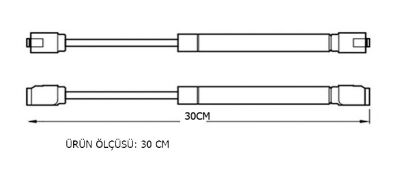 Sym 100N Gas Piston with Brake - 4