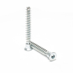 Sym Cabin Screw Butt Head 6.3X50 Zinc - 1