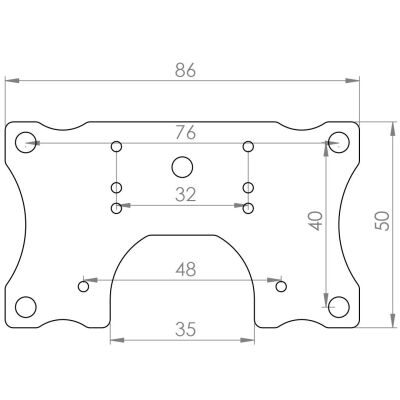 Sym Cabinet Hinge Repair Sheet Nickel - 6