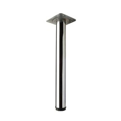 Sym Metal Table Leg Base Diameter:60X71 Chrome - 1