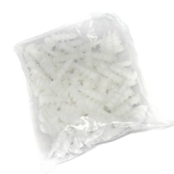 Sym Plastic Dowel Drywall Practical Auger (100 Pieces) - 3