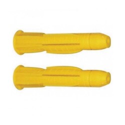 Sym Plastic Dowel Rocket Yellow 10Mm (100 pcs) - 1