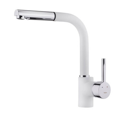 Teka ARK 938 Spiral Kitchen Faucet White - 1