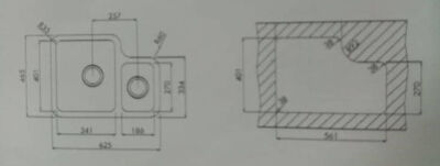 Teka BE 1 1/2B 625 1.5 Hazne Paslanmaz Çelik Eviye Sol - 4