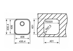 Teka BE 40.40 Under Counter Stainless Sink - 5