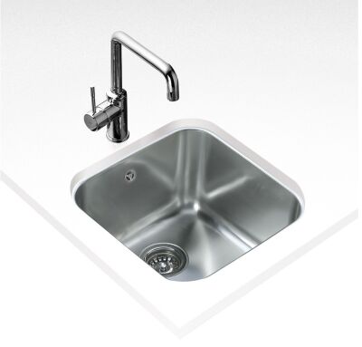 Teka BE 40.40 Under Counter Stainless Sink - 3