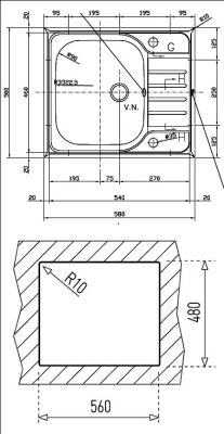 Teka Classic 1B Paslanmaz Çelik Eviye Sağ - 4