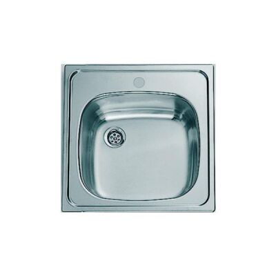 Teka E50 1B Single Bowl Stainless Steel Kitchen Sink - 1