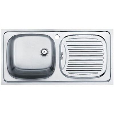 Teka EBM 45 RHD Stainless Microketen Steel Kitchen Sink Right - 2