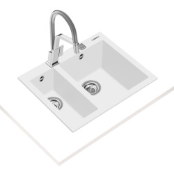 Teka ForSquare 590 TG Double Bowl Tegranite+ Sink - 2