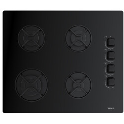 TEKA GBE 64002 KB 60cm Black Glass Gas Hob - 1