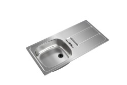 Teka Gravity 45 Single Bowl Stainless Steel Kitchen Sink Right - 3