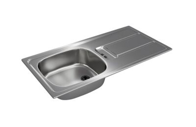 Teka Gravity 45 Single Bowl Stainless Steel Kitchen Sink Right - 5