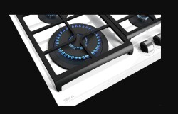 Teka GZC 64321 XBN ExactFlame 60cm Gas Cooker White - 6