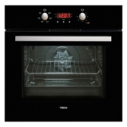 Teka HEB 723 BK 6 Programme Built-in Oven Black - 1