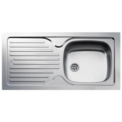 Teka Infant OB Microketen Steel Kitchen Sink Left - 1