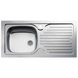 Teka Infant OB Microketen Steel Kitchen Sink Right - 1