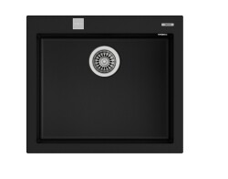 Teka Kitchen Sink FORSQUARE 50.40 TG Black - 1