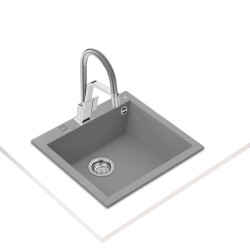 Teka Kitchen Sink FORSQUARE 50.40 TG Stone Grey - 2