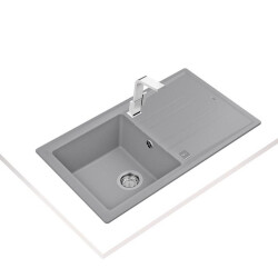 Teka Kitchen Sink Stone 50 B-TG Metallic Grey - 2