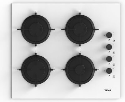 Teka HEL LUX 60 AI AL L Beyaz Camlı Ankastre Ocak - 1