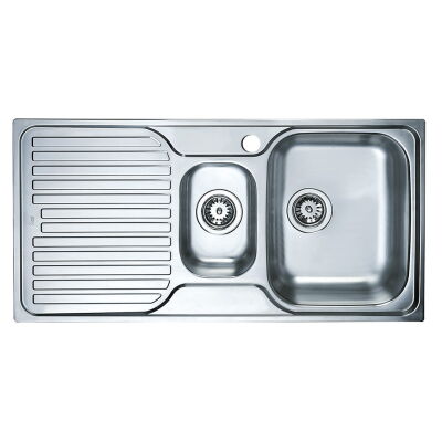 Teka Princess 60 B 1.5 Bowl Microketen Steel Kitchen Sink Left - 3