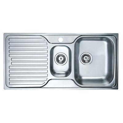 Teka Princess 60 B 1.5 Bowl Microketen Steel Kitchen Sink - 1