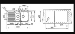 Teka Princess 60 B 1.5 Hazne Kumand. Mikroketen Çelik Evye - 3