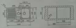 Teka Princess 60 B 1.5 Hazneli Paslanmaz Çelik Eviye Sağ - 4