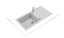 Teka Sink Stone 60 L-TG White - 2