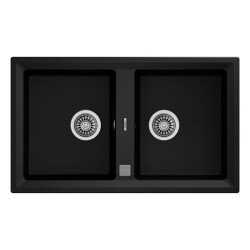 Teka Sink Stone 90 B.TG Metallic Black - 1