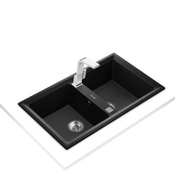 Teka Sink Stone 90 B.TG Metallic Black - 2