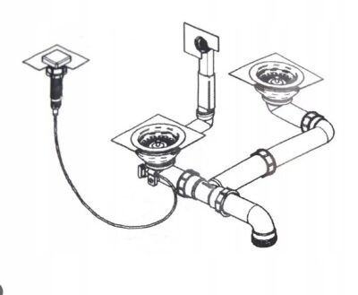 Teka Siphon Set 1.5 Chamber Garanit For Sink - 1