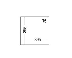 Teka Square 40.40 Tek Hazneli Tegranite Eviye Siyah - 4