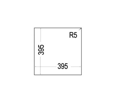 Teka Square 40.40 Tek Hazneli Tegranite Eviye Siyah - 4