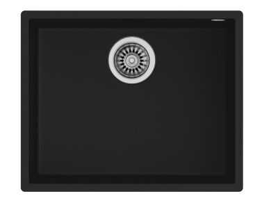 Teka Square 50.40 Tek Hazneli Tegranite Eviye Siyah - 1