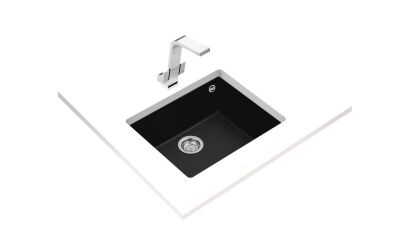 Teka Square 50.40 Tek Hazneli Tegranite Eviye Siyah - 2