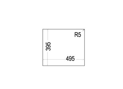 Teka Square 50.40 Tek Hazneli Tegranite Eviye Siyah - 4