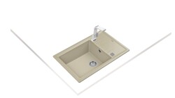 Teka Tekranite Granite Sink 60 S-TG Topasbeige - Beige colour - 2