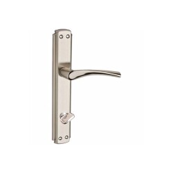 Tiviti Door Handle Bravo Wc Mirrored Nickel Satin - 1