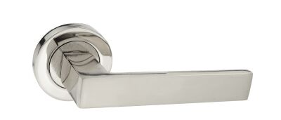 Tiviti Door Handle Coral Model, WC, Round Rosette - 1