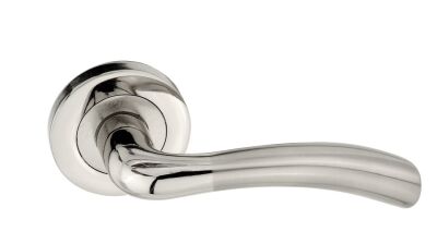 Tiviti Door Handle Yeşim Model, Rosette, Satin - 1