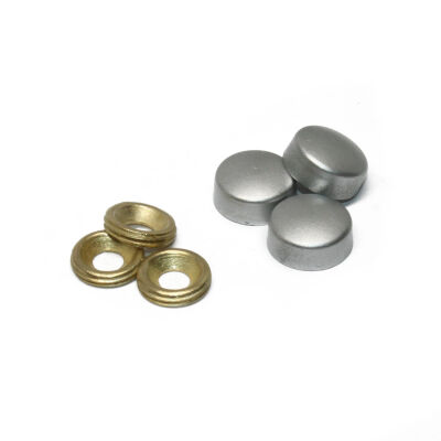 Tiviti Screw Closure 13mm Matte Chrome - 1